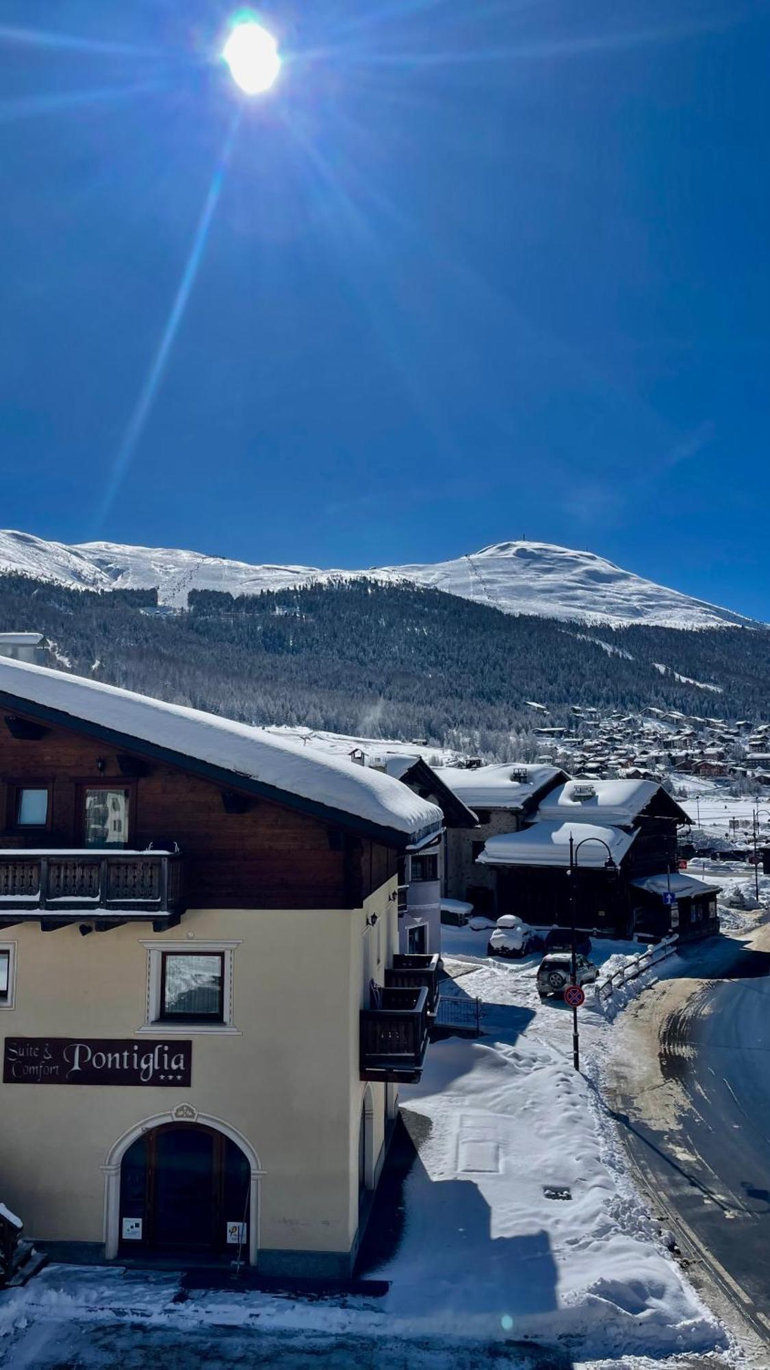 Hotel Pontiglia Livigno Bagian luar foto