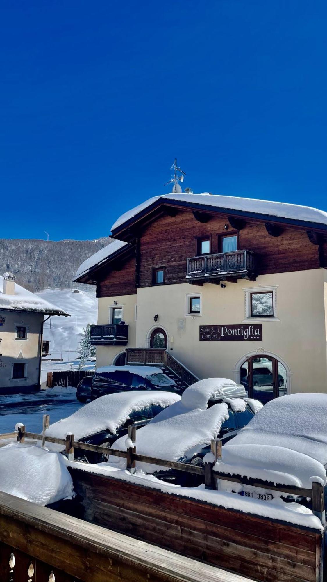 Hotel Pontiglia Livigno Bagian luar foto