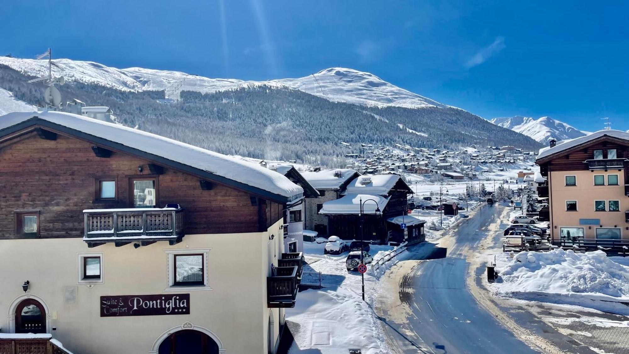 Hotel Pontiglia Livigno Bagian luar foto