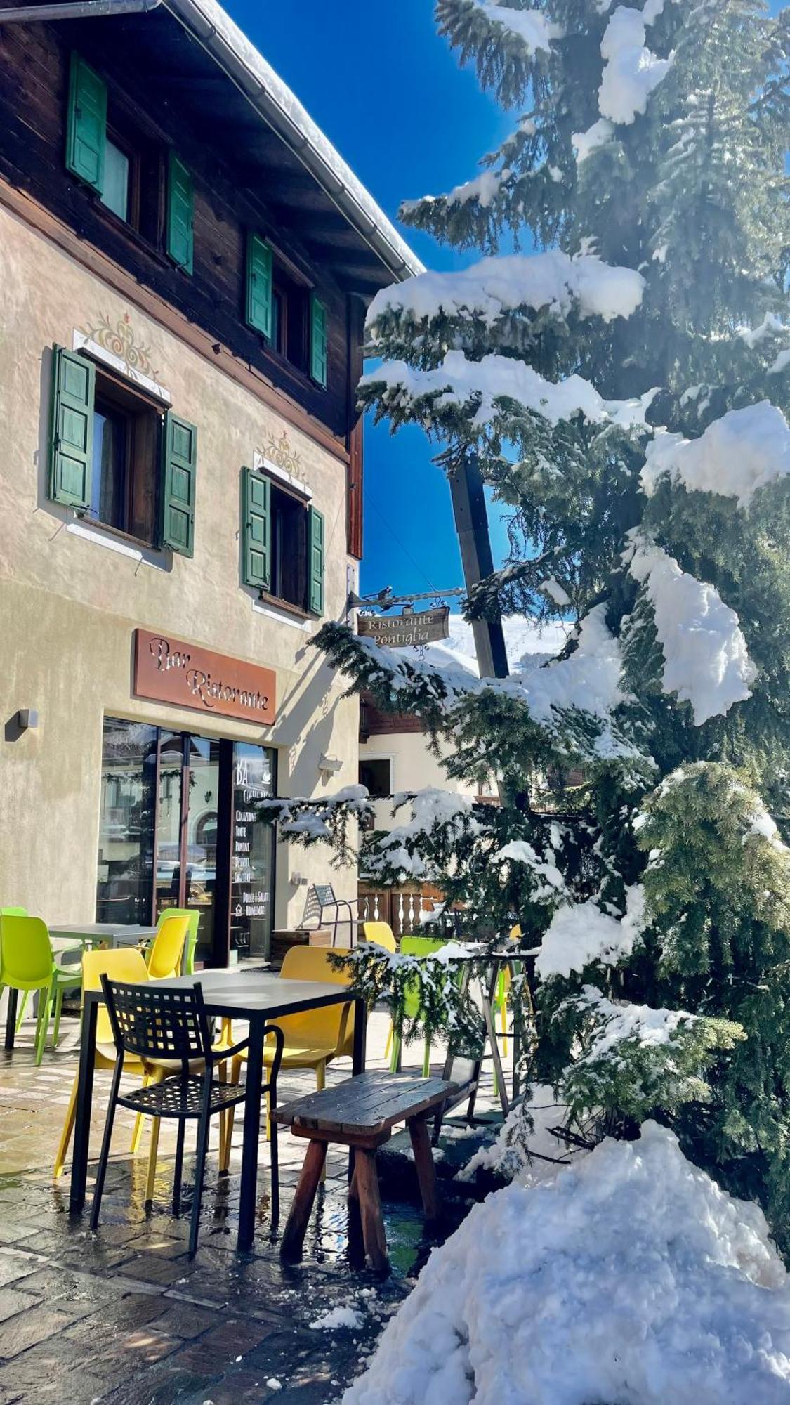 Hotel Pontiglia Livigno Bagian luar foto
